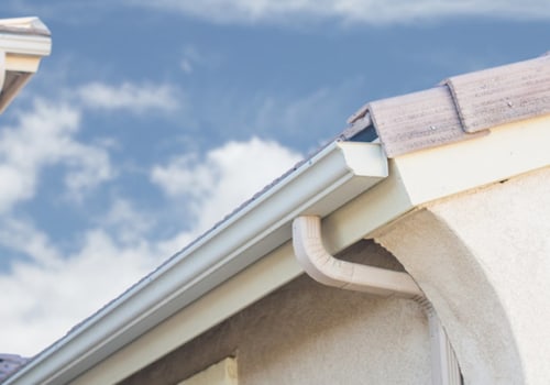 What do rain gutters cost per foot?